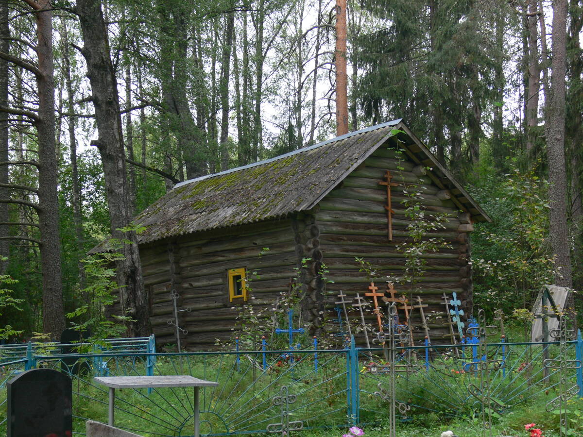 Часовня Николая Чудотворца, Коростелёво (Бокситогорский район, Ленинградская область). фасады, вид с юго-востока