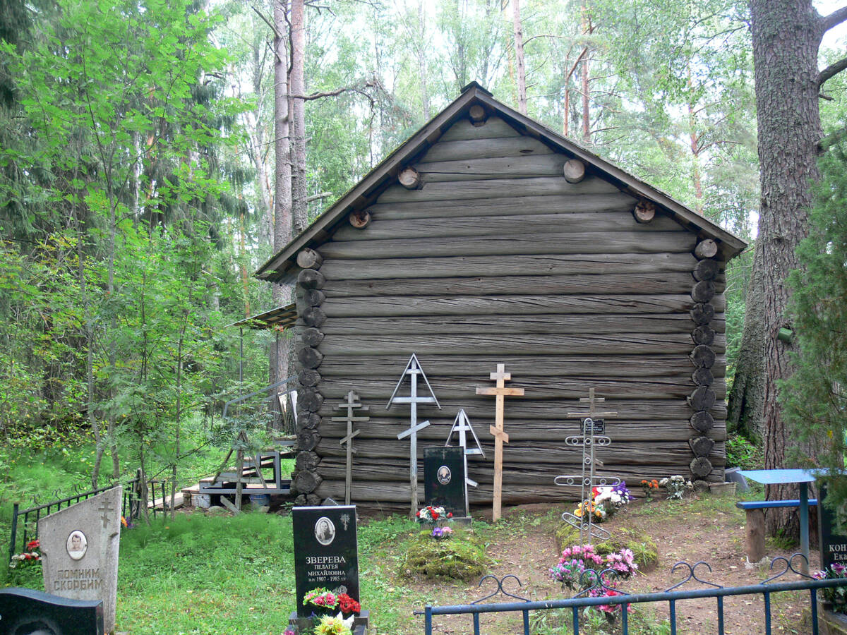 Часовня Николая Чудотворца, Коростелёво (Бокситогорский район, Ленинградская область). фасады, вид с запада