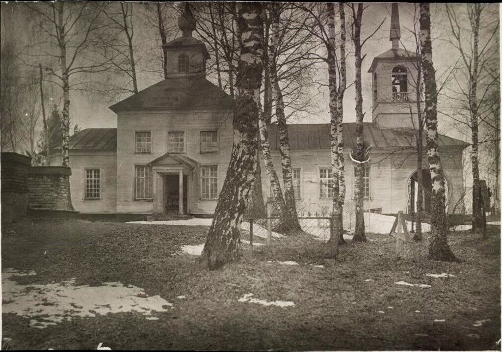 Церковь Илии Пророка в Изварине (старая), Изварино (Новомосковский административный округ (НАО), г. Москва). архивная фотография, Фото Орлова Сергея Александровича начала XX в. из фондов ГИМ. (Музейный № Ф 12128)