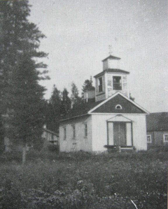 Часовня Иоанна Предтечи, Карку (Питкярантский район, Республика Карелия). архивная фотография, Старинное фото с сайта voznesenie.mrezha.ru