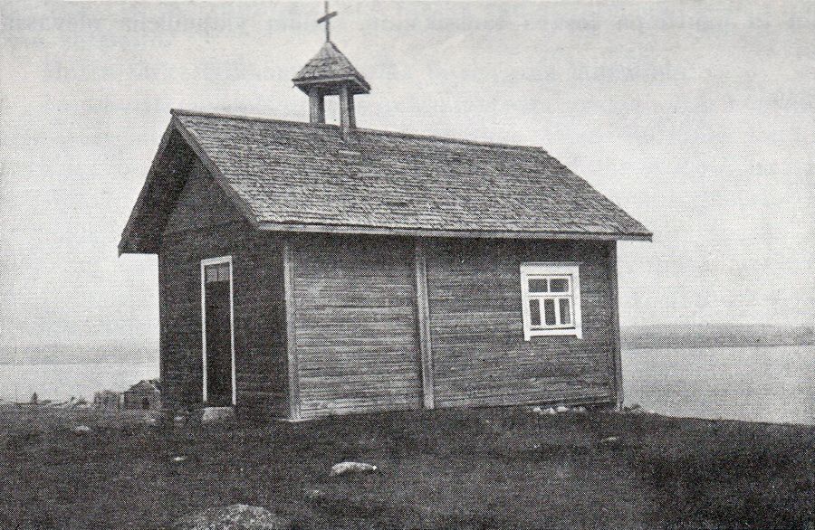Часовня Георгия Победоносца, Муанто, урочище (Суоярвский район, Республика Карелия). архивная фотография, Фото 1930-ых годов с сайта heninen.net