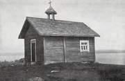 Часовня Георгия Победоносца, Фото 1930-ых годов с сайта heninen.net<br>, Муанто, урочище, Суоярвский район, Республика Карелия