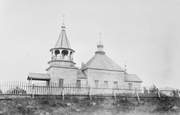 Церковь Успения Пресвятой Богородицы, Фото 1894 года с сайта www.finna.fi. Авторы Yrjö Blomstedt и Victor Joachim Sucksdorff<br>, Кимасозеро, Муезерский район, Республика Карелия