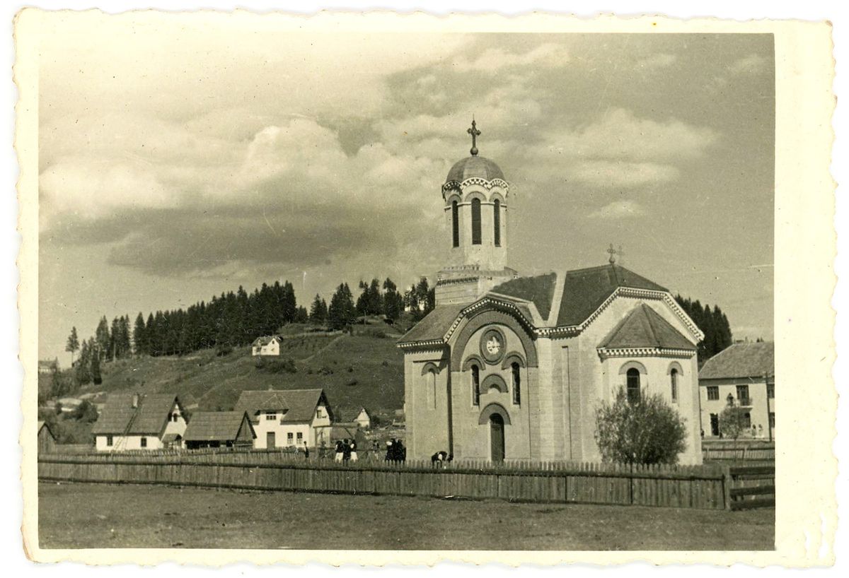 Церковь Успения Пресвятой Богородицы, Пале (Босния и Герцеговина, Прочие страны). архивная фотография, Фото 1941 г. с аукциона e-bay.de