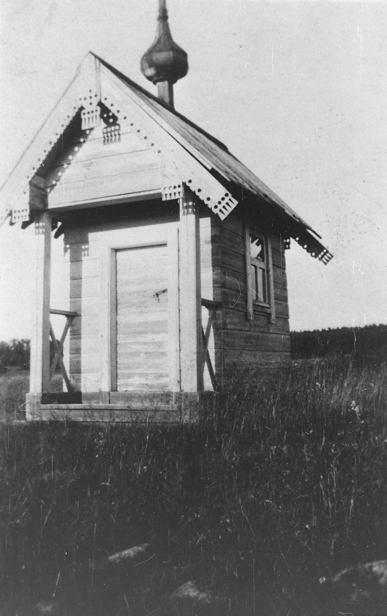 Часовня Николая Чудотворца в Пелтойнене, Мантсинсаари, остров (Питкярантский район, Республика Карелия). архивная фотография, Фото 1930-ых годов с сайта www.finna.fi