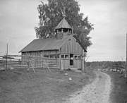 Неизвестная часовня, Фото 1935 года с сайта www.finna.fi. Автор Auvo Hirsjärvi<br>, Ууксуярви, урочище, Суоярвский район, Республика Карелия