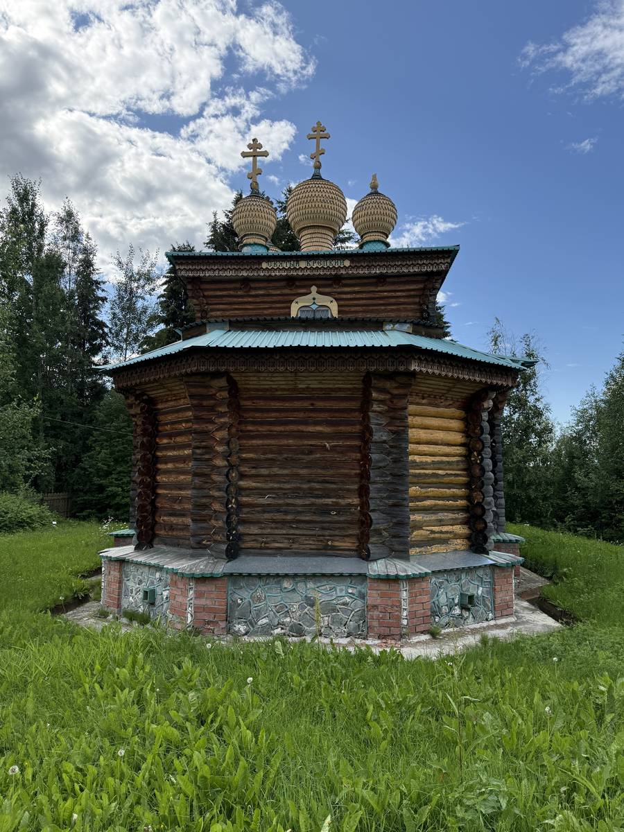 Церковь Симеона Верхотурского, Лемпино (Ханты-Мансийский район и г. Ханты-Мансийск, Ханты-Мансийский автономный округ). фасады, Вид с юго-востока