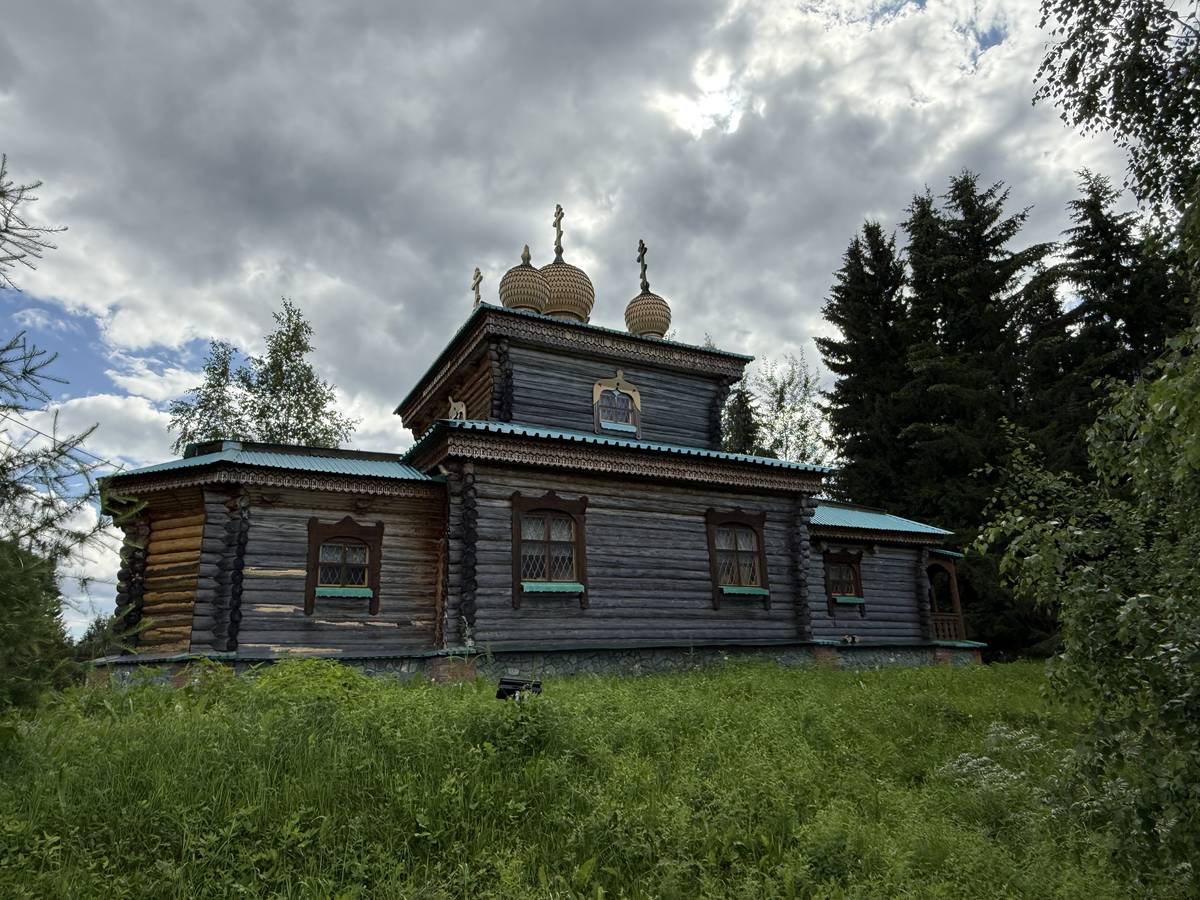 Церковь Симеона Верхотурского, Лемпино (Ханты-Мансийский район и г. Ханты-Мансийск, Ханты-Мансийский автономный округ). фасады, Вид с северо-востока