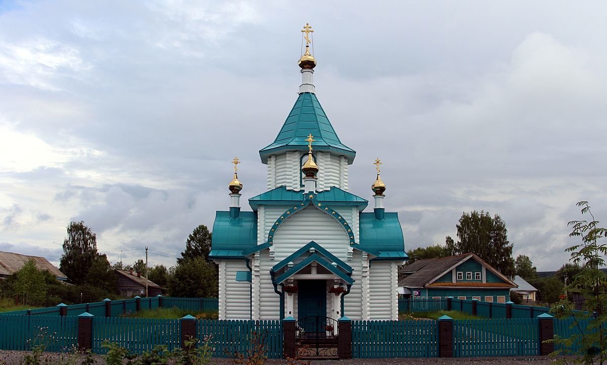 Церковь Иоанна и Марии Устюжских, Усть-Алексеево (Великоустюгский район, Вологодская область). фасады