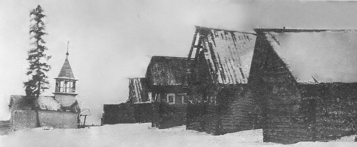 Часовня Димитрия Солунского, Большое Вороново (Кондопожский район, Республика Карелия). архивная фотография