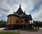 Церковь Введения во храм Пресвятой Богородицы, Вид с северо-востока<br>, Уренгой, Пуровский район, Ямало-Ненецкий автономный округ