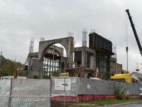 Москва. Церковь Николая, царя-мученика (строящаяся)