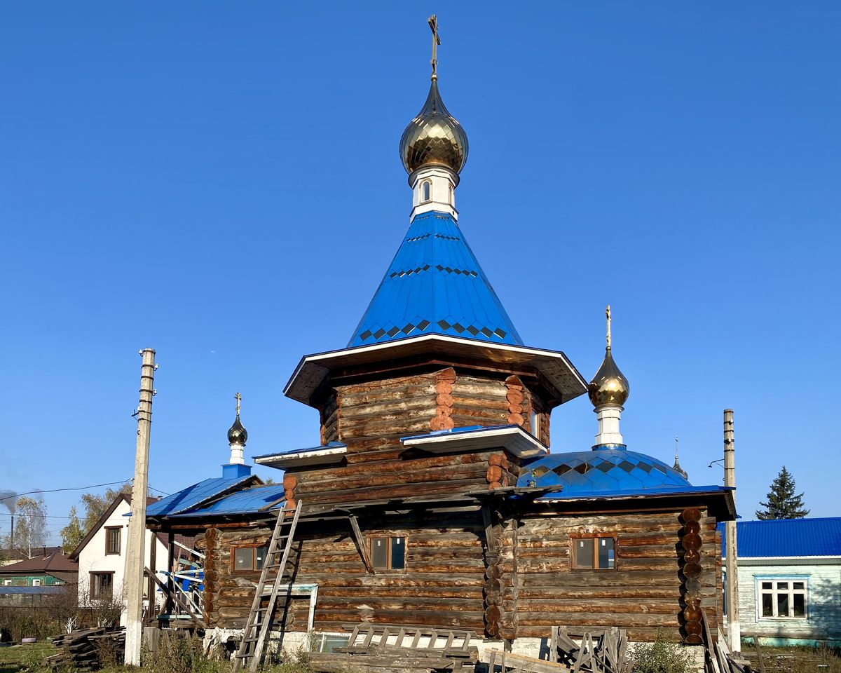 Церковь Сретения Господня (новая), Бийск (Бийский район и г. Бийск, Алтайский край). фасады, Южный фасад