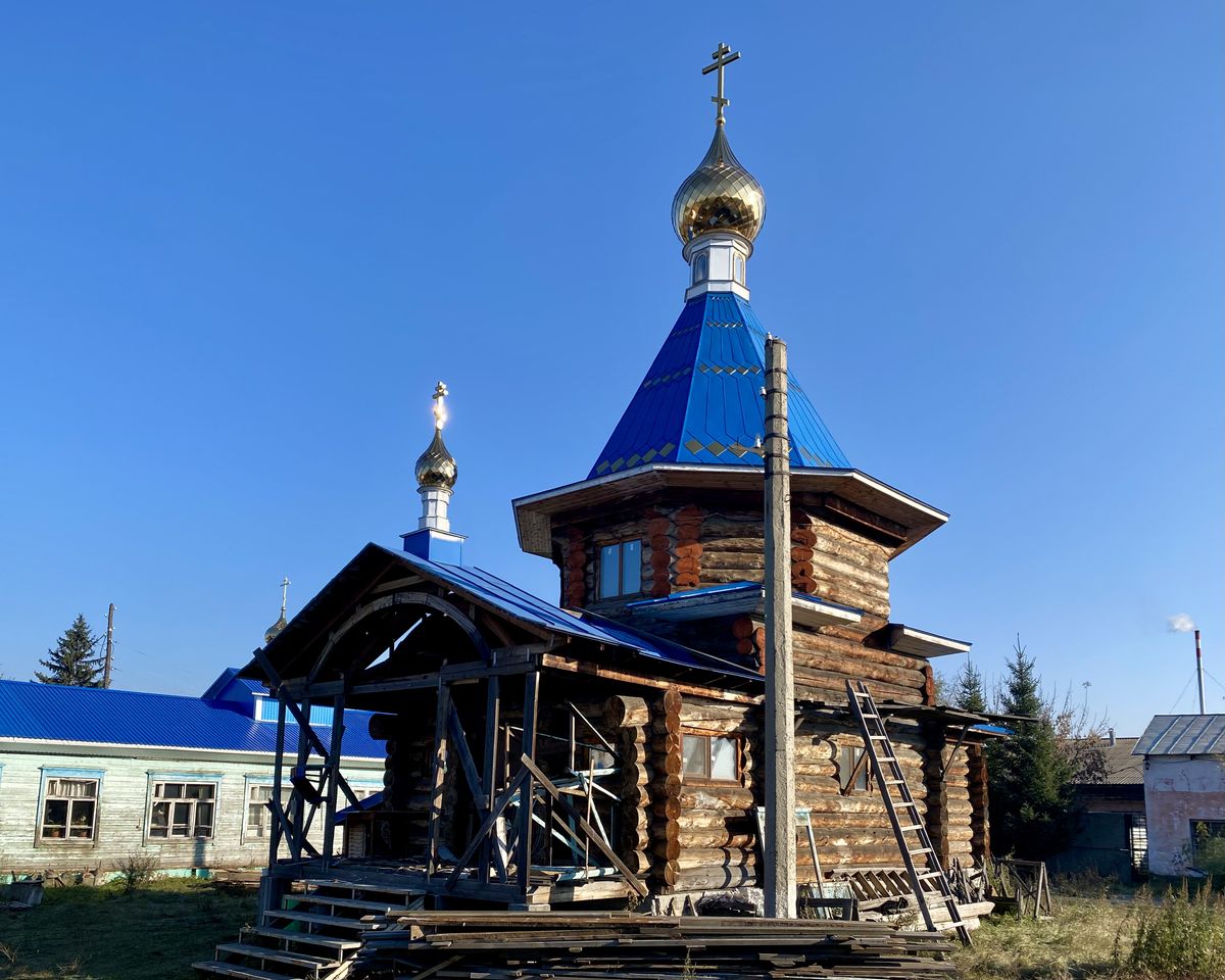 Церковь Сретения Господня (новая), Бийск (Бийский район и г. Бийск, Алтайский край). фасады, Вид с ЮЗ
