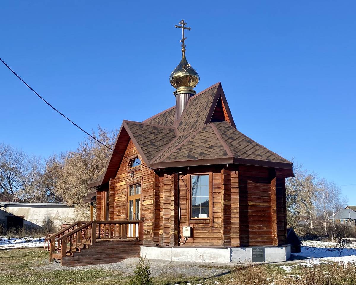 Церковь Введения во храм Пресвятой Богородицы, Щегловский (Кемеровский район, Кемеровская область). фасады, Вид с ЮВ