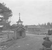 Часовня иконы Божией Матери "Всех скорбящих Радость", Фото 1941-1944 годов из архива SA-Kuva<br>, Матросы, Пряжинский район, Республика Карелия