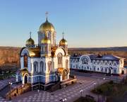Церковь Казанской иконы Божией Матери, Вид с ЮЗ<br>, Кемерово, Кемерово, город, Кемеровская область