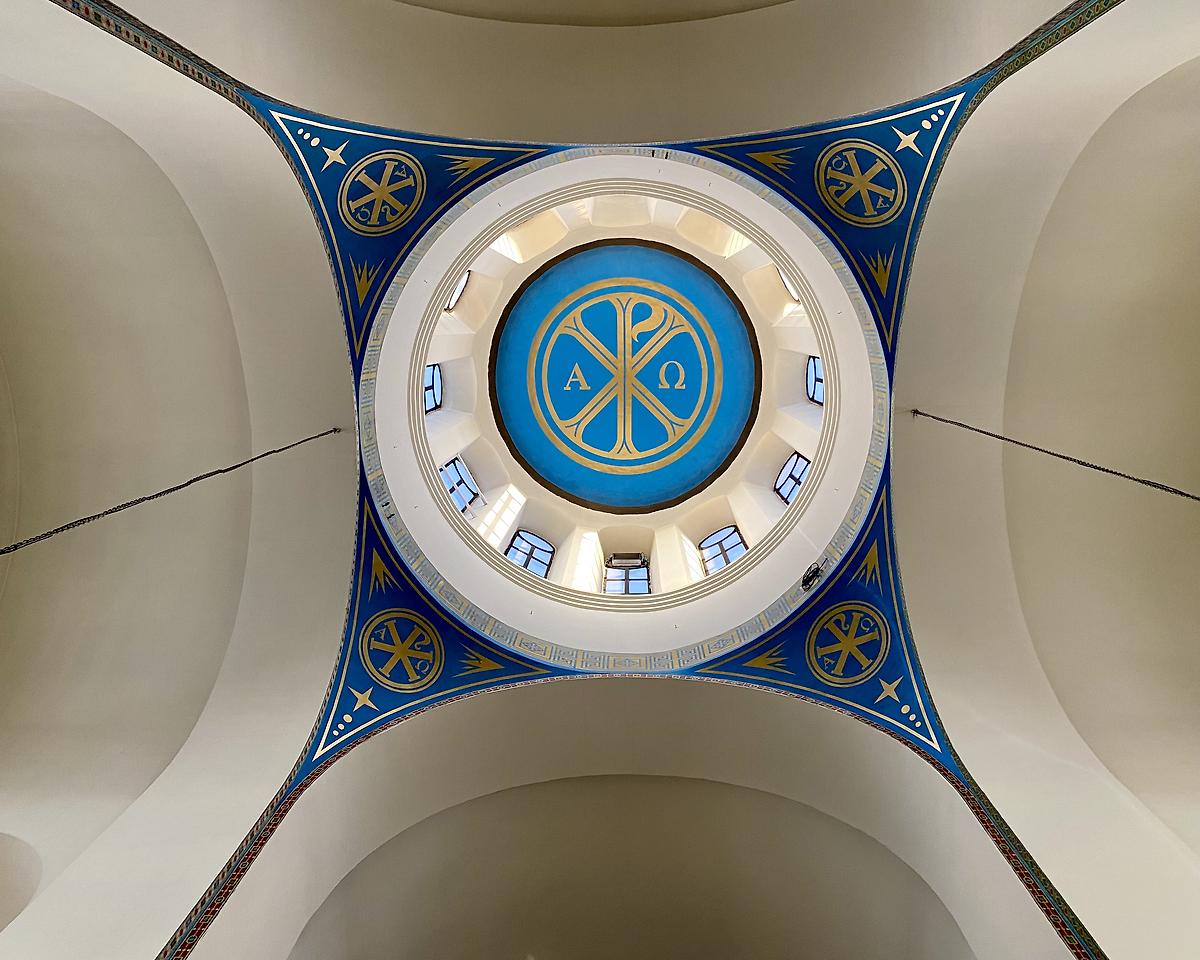 Свод, интерьер и убранство. Церковь Казанской иконы Божией Матери, Кемерово (Кемерово, город, Кемеровская область)