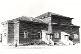 Савинское (Шелекса). Церковь Воздвижения Креста Господня (новая)