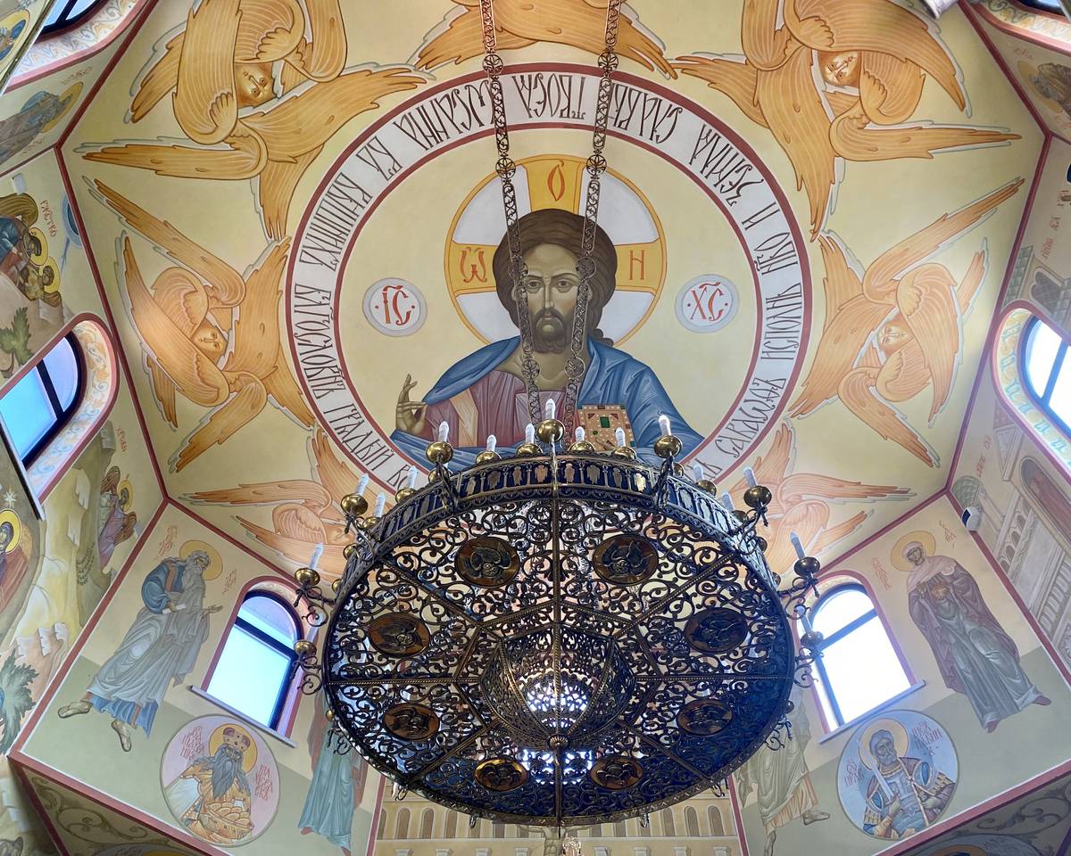 Церковь Гурия, Самона и Авива, Гурьевск (Гурьевский район, Кемеровская область). интерьер и убранство, Свод храма