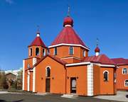 Церковь Гурия, Самона и Авива, Вид с ЮВ<br>, Гурьевск, Гурьевский район, Кемеровская область