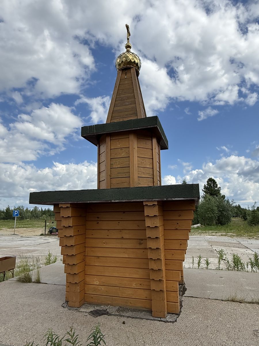 Неизвестная часовня, Уренгой (Пуровский район, Ямало-Ненецкий автономный округ). фасады, Вид с севера