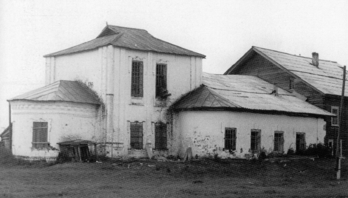 Церковь Николая Чудотворца, Поповка Волоцкая (Вашкинский район, Вологодская область). архивная фотография