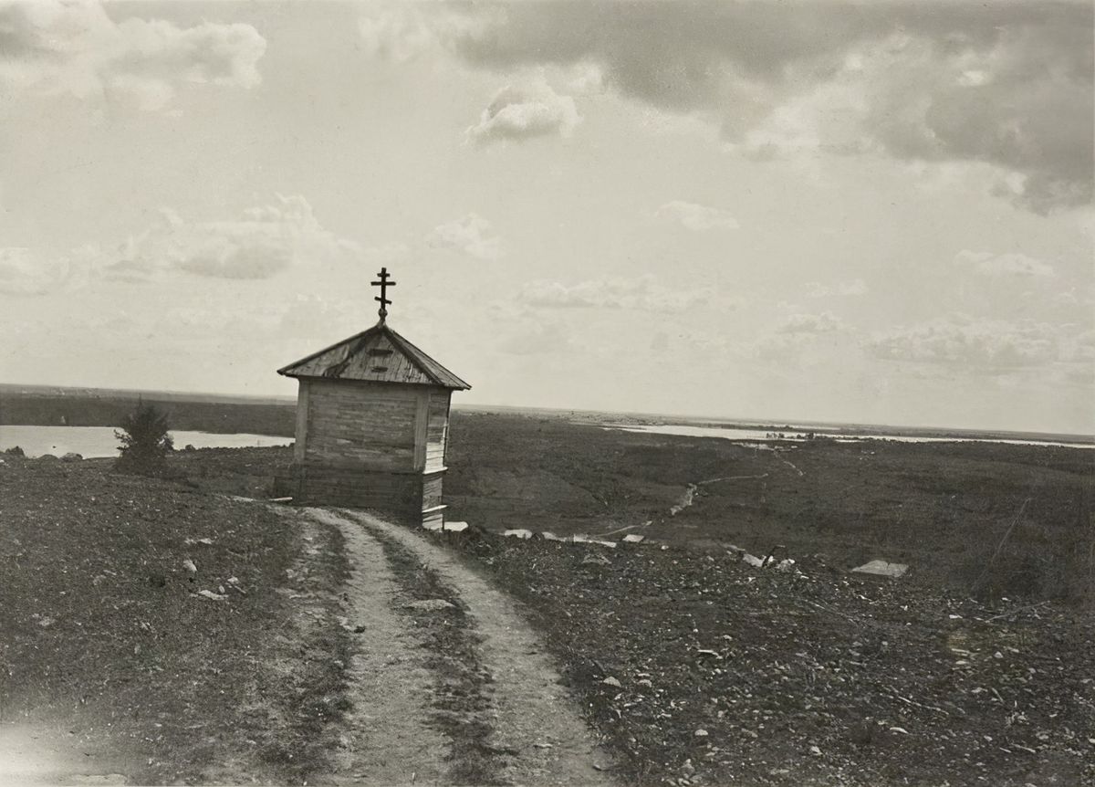 Часовня Кирилла и Ферапонта Белозерских (старая), Горицы (Кирилловский район, Вологодская область). архивная фотография, Фото 1920-ых годов