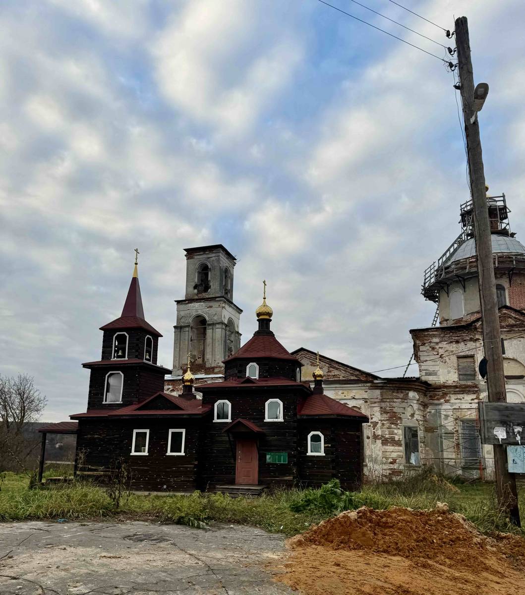 Церковь Вознесения Господня (новая), Большое Терюшево (Дальнеконстантиновский район, Нижегородская область). фасады
