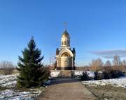 Трасса 32К-425, 4-й километр. Василиска Сибирского, часовня