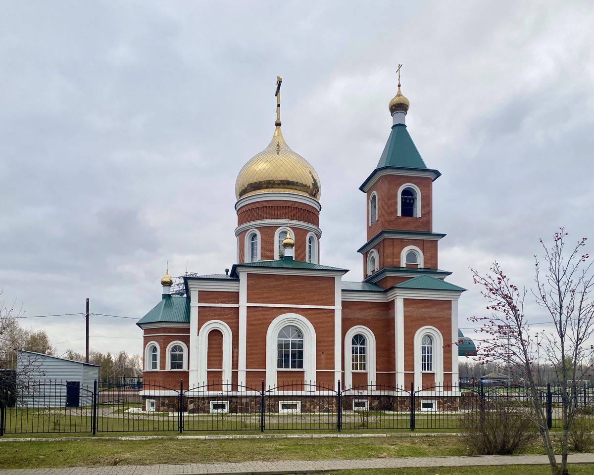 Церковь Петра и Павла, Петропавловское (Петропавловский район, Алтайский край). фасады, Вид с севера