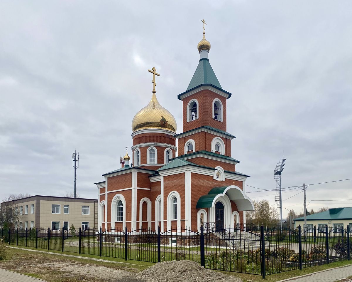 Церковь Петра и Павла, Петропавловское (Петропавловский район, Алтайский край). фасады, Вид с СЗ