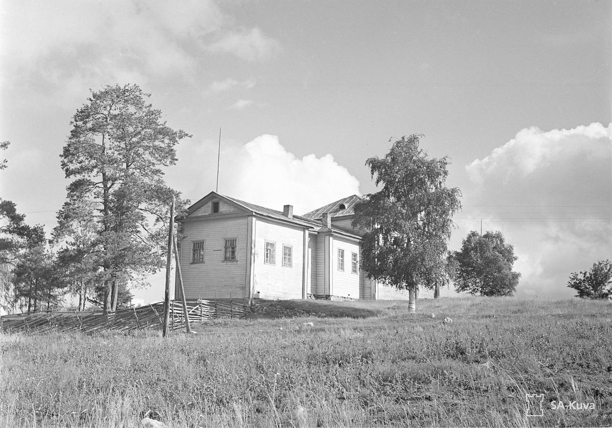 Церковь Покрова Пресвятой Богородицы, Вешкелица (Суоярвский район, Республика Карелия). архивная фотография, Фото 1941 года из архива SA-Kuva. Автор Manninen