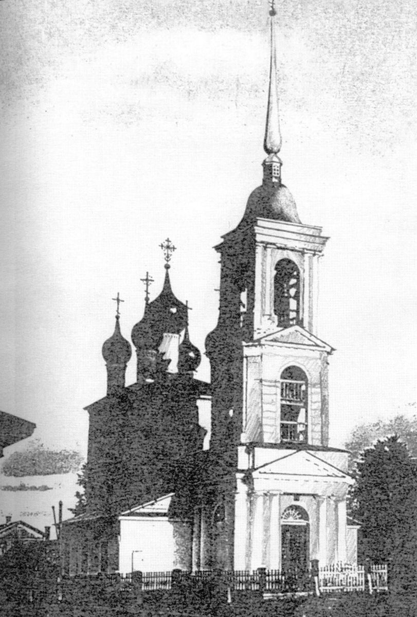 Церковь Воскресения Христова, Белозерск (Белозерский район, Вологодская область). архивная фотография