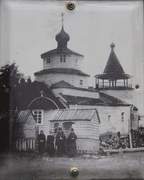 Церковь Преображения Господня, Дореволюционное фото из частного архива<br>, Колодно, урочище, Любытинский район, Новгородская область