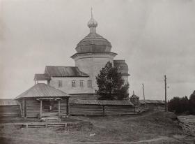 Андреевская. Церковь Преображения Господня (старая)