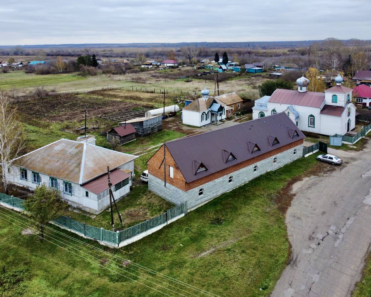 Алейский Димитриевский мужской монастырь, Алейск (Алейский район и г. Алейск, Алтайский край). фасады, Вид с СЗ