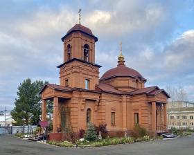 Берёзовский. Церковь Тихвинской иконы Божией Матери