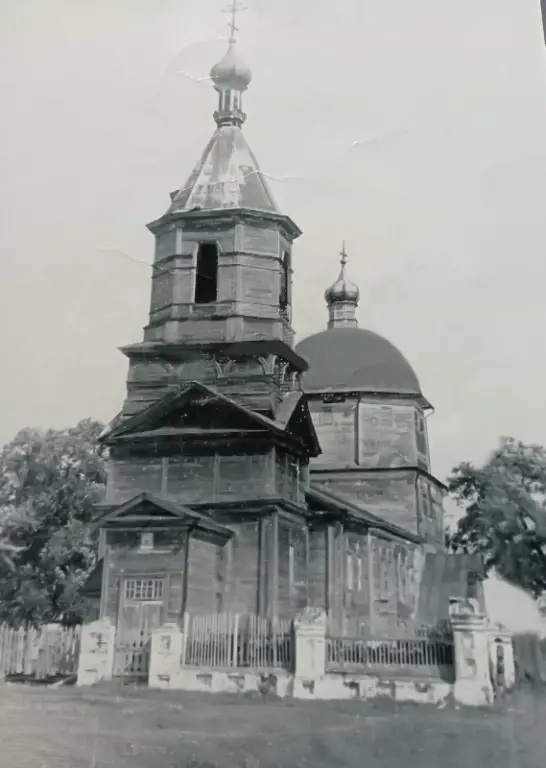 Введенская церковь. Начало XX века. Источник: ok.ru, архивная фотография. Церковь Введения во храм Пресвятой Богородицы, Черсево (Гусь-Хрустальный район и г. Гусь-Хрустальный, Владимирская область)