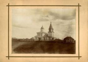 Янгельский. Церковь Казанской иконы Божией Матери (старая)