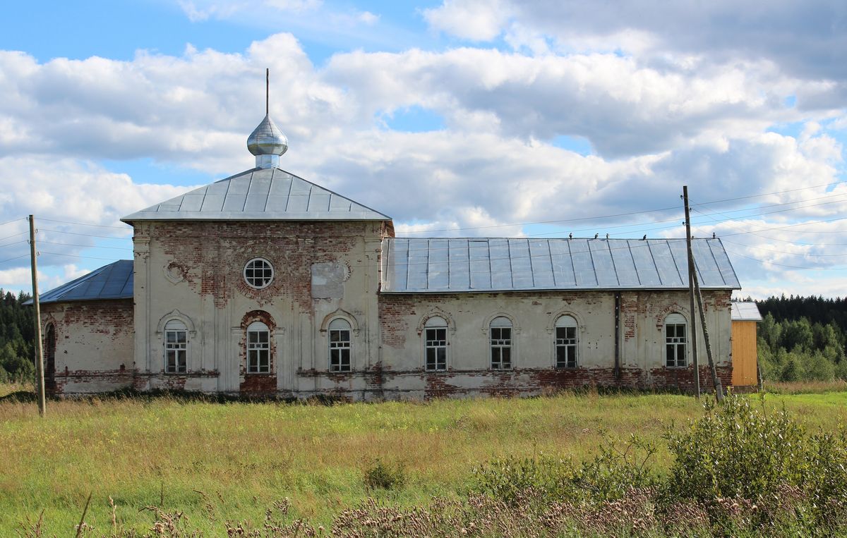 Церковь Николая Чудотворца, Горка (Николаевский Вершинский погост) (Верхнетоемский район, Архангельская область). фасады