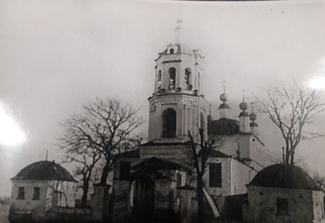 Церковь Вознесения Господня (старая), Вареж (Павловский район, Нижегородская область). архивная фотография, Вознесенская церковь. Начало XX века. Источник: https://vk.com/wall-208709767?offset=780&own=1