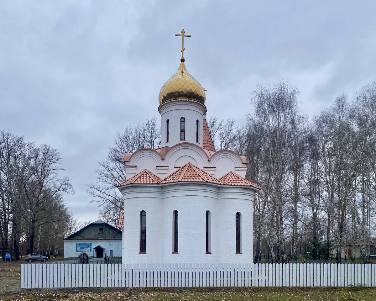 Церковь Михаила Архангела, Михайловка (Усть-Калманский район, Алтайский край). фасады, Восточный фасад