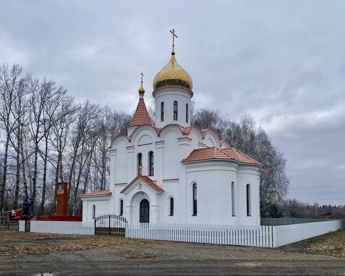 Церковь Михаила Архангела, Михайловка (Усть-Калманский район, Алтайский край). фасады, Вид с ЮВ