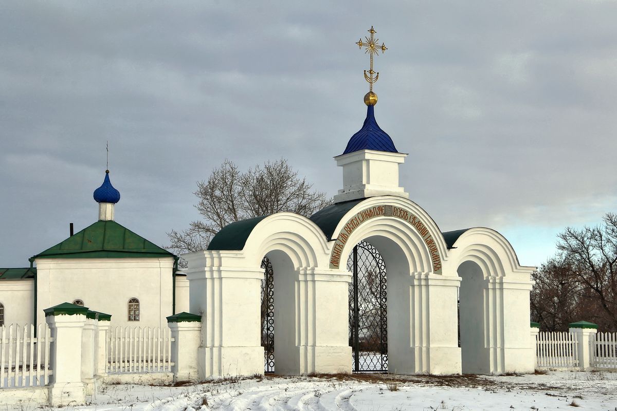 Михаило-Архангельский монастырь, Ольховка (Оконешниковский район, Омская область). архитектурные детали