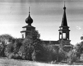 Белая Горка (Бельский погост). Церковь Димитрия Солунского