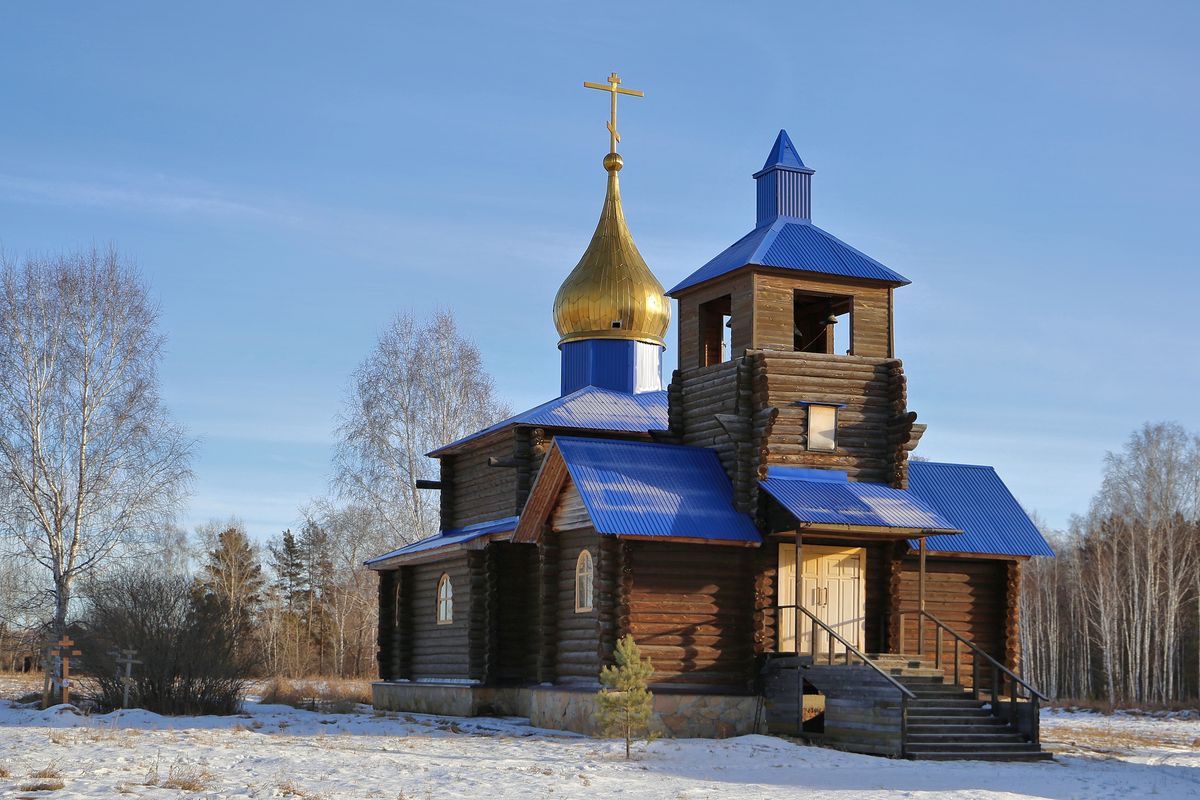 фасады. Покровский мужской монастырь. Церковь Покрова Пресвятой Богородицы, Самохвалово (Муромцевский район, Омская область)