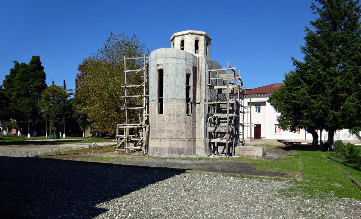 документальные фотографии. Неизвестная церковь, Очамчыра (Очамчыры) (Абхазия, Прочие страны)