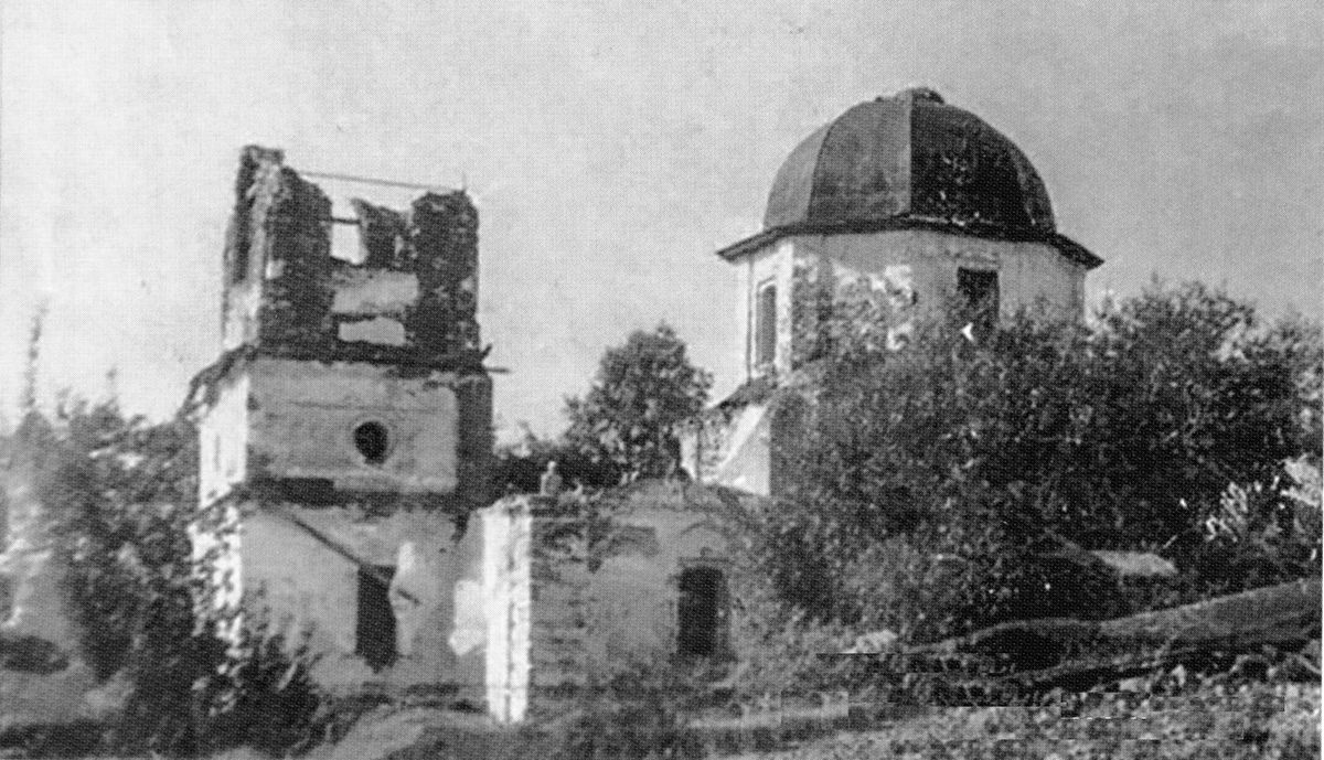 архивная фотография. Церковь Сретения Господня, Попова, урочище (Вытегорский район, Вологодская область)