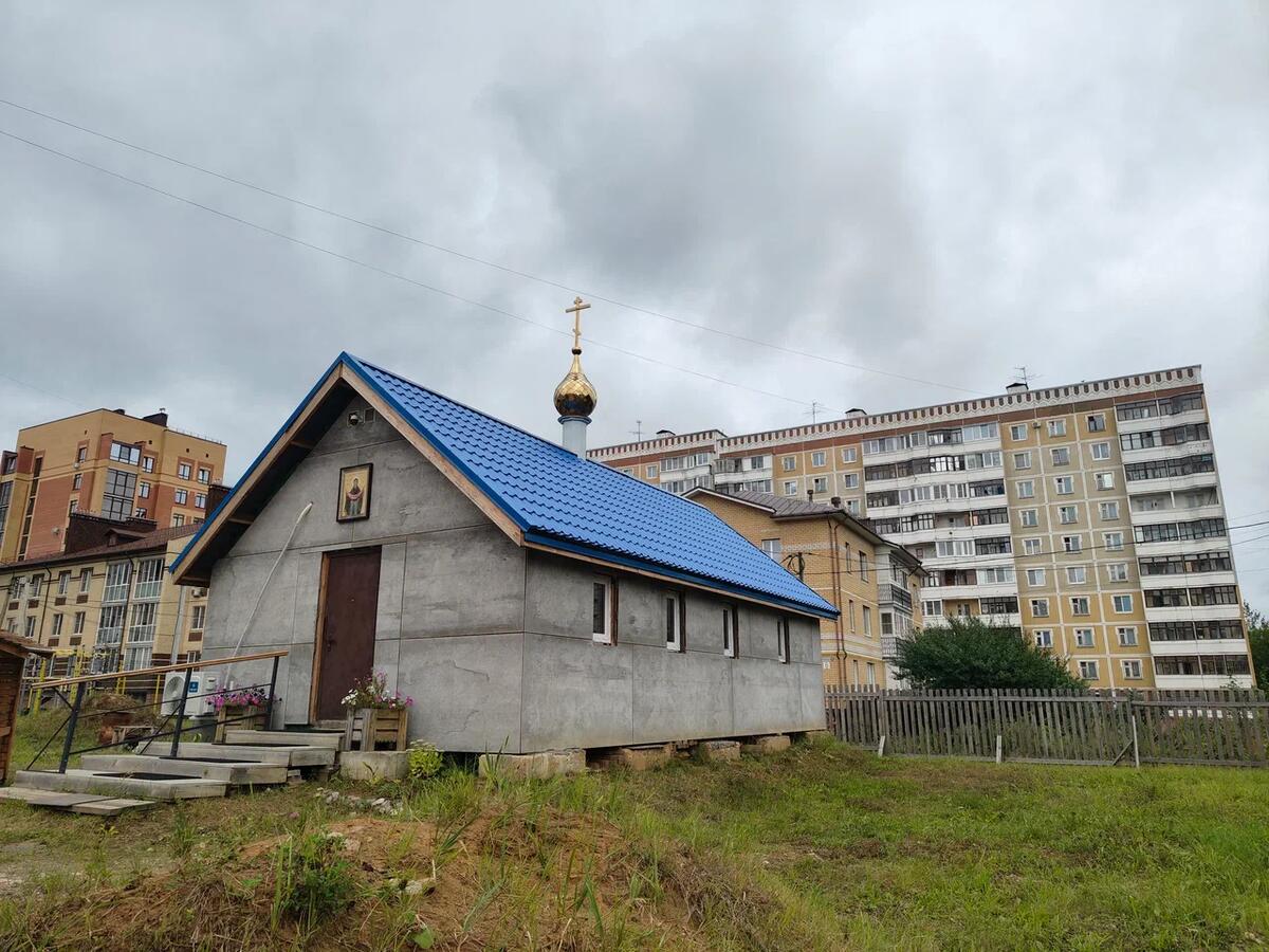 общий вид в ландшафте. Церковь Покрова Пресвятой Богородицы, Кострома (Кострома, город, Костромская область)